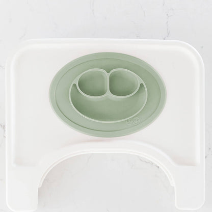 The Mini Mat in Sage Green + Bapron in Forest Friends / Unique Baby Shower Gift Idea 