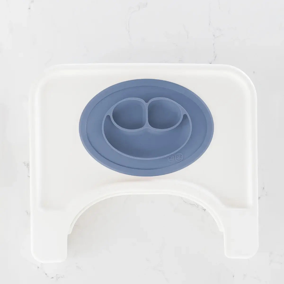 The Mini Mat + Bapron Bundle by ezpz / Indigo + Desert Dinos / Unique Baby Shower Gift Idea