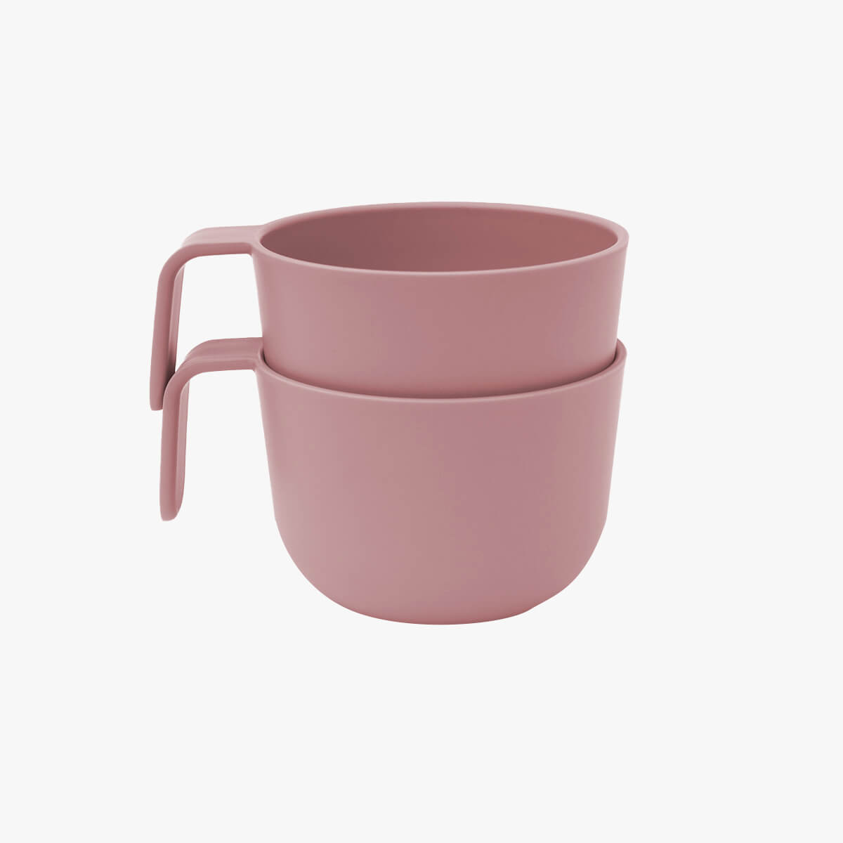 Snack Bowl in Blush / ezpz Basics Line / Bowl with Handle and Lid for Kids