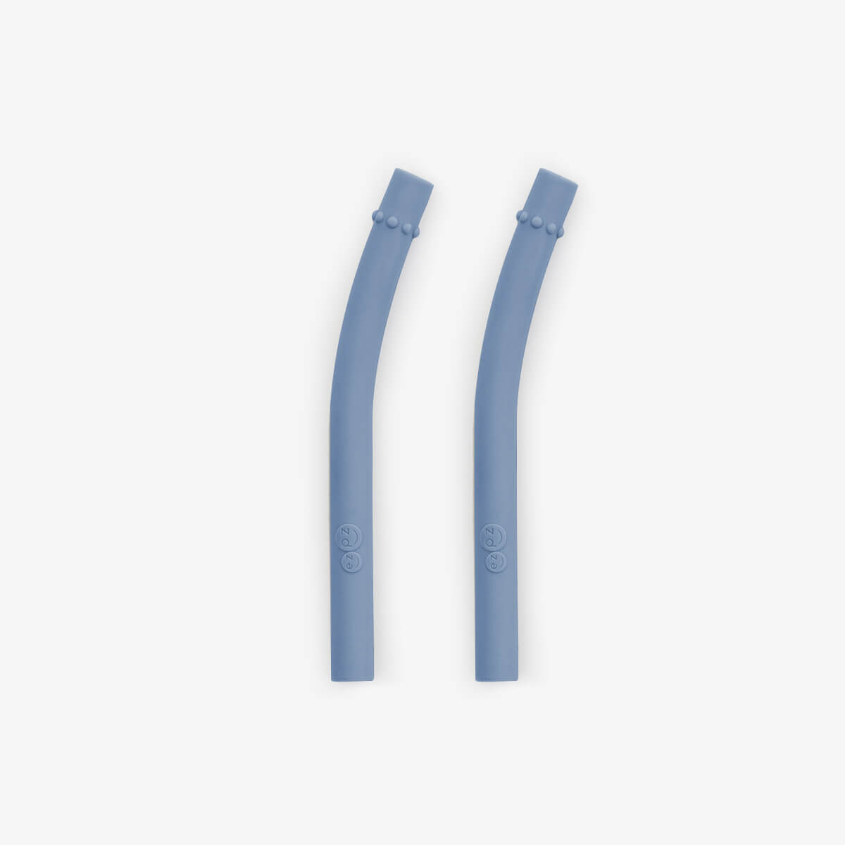 Mini Straws in Indigo Blue / Silicone Straw Replacement Pack for the ezpz Mini Cup & Straw System