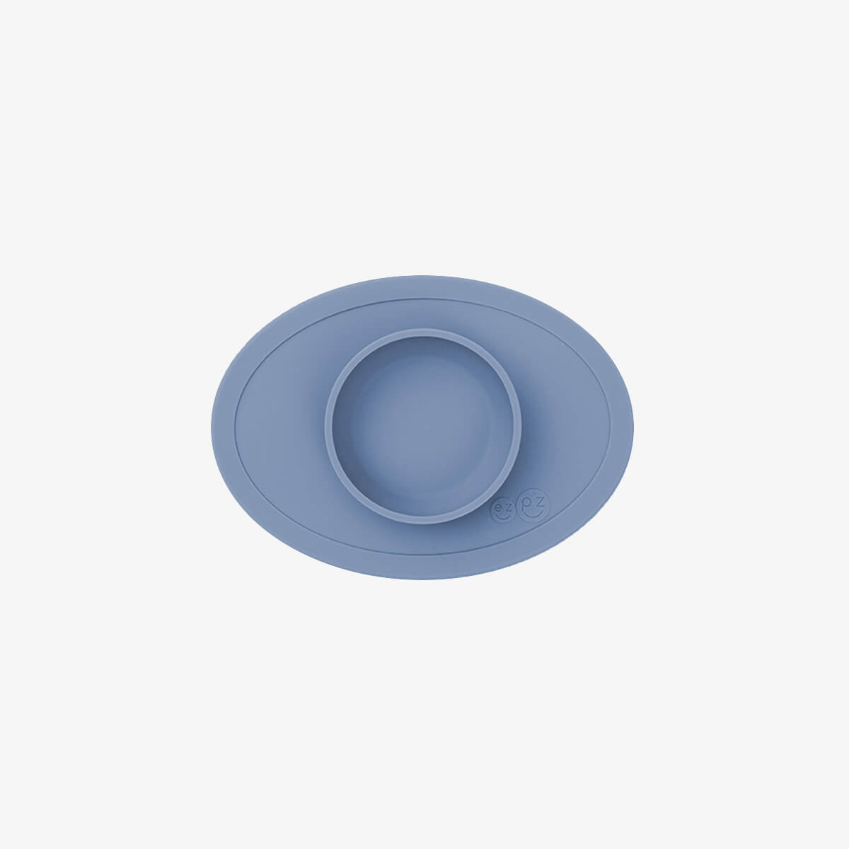 The Tiny Bowl in Indigo Blue by ezpz / Silicone Bowl for Babies that Fits on High Chairs