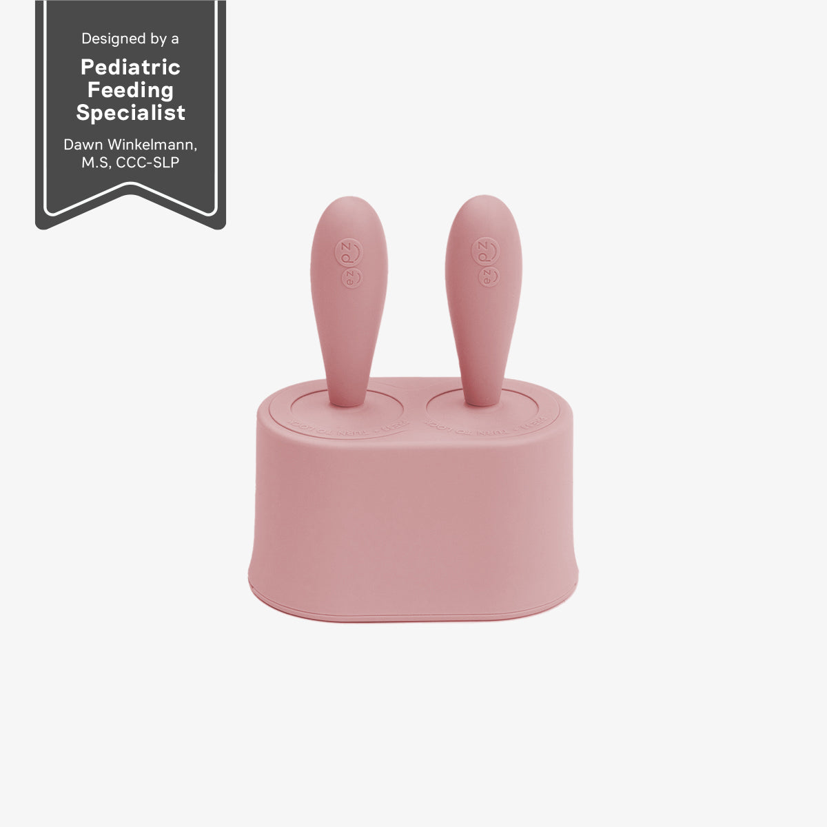 Tiny Pops in Blush / Silicone Popsicle Mold for Babies, Frozen Puree & Breastmilk Popsicles