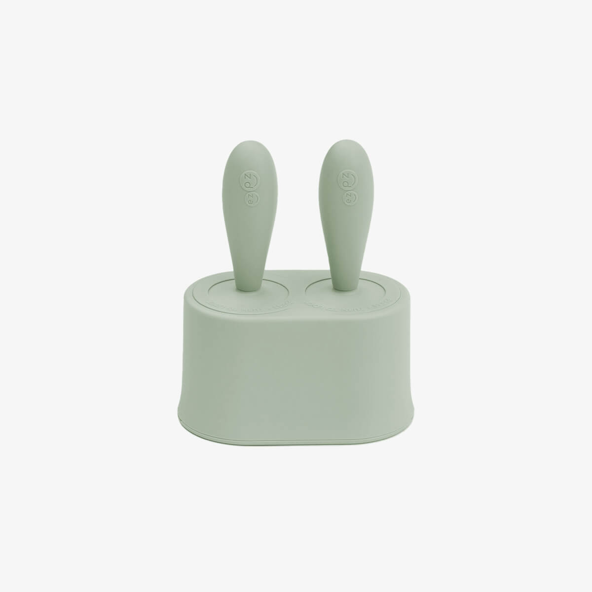 Tiny Pops in Sage Green / Silicone Popsicle Mold for Babies, Frozen Puree & Breastmilk Popsicles