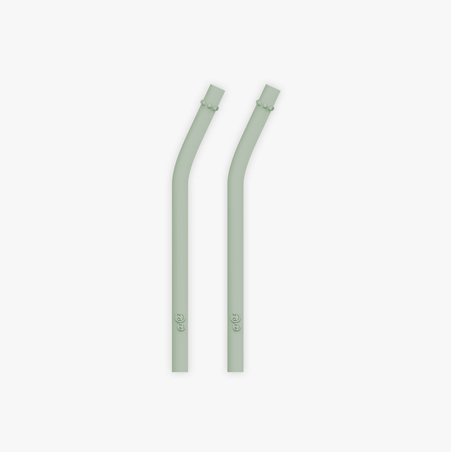 Happy Straws in Sage / Silicone Straw Replacement Pack for the ezpz Happy Cup & Straw System
