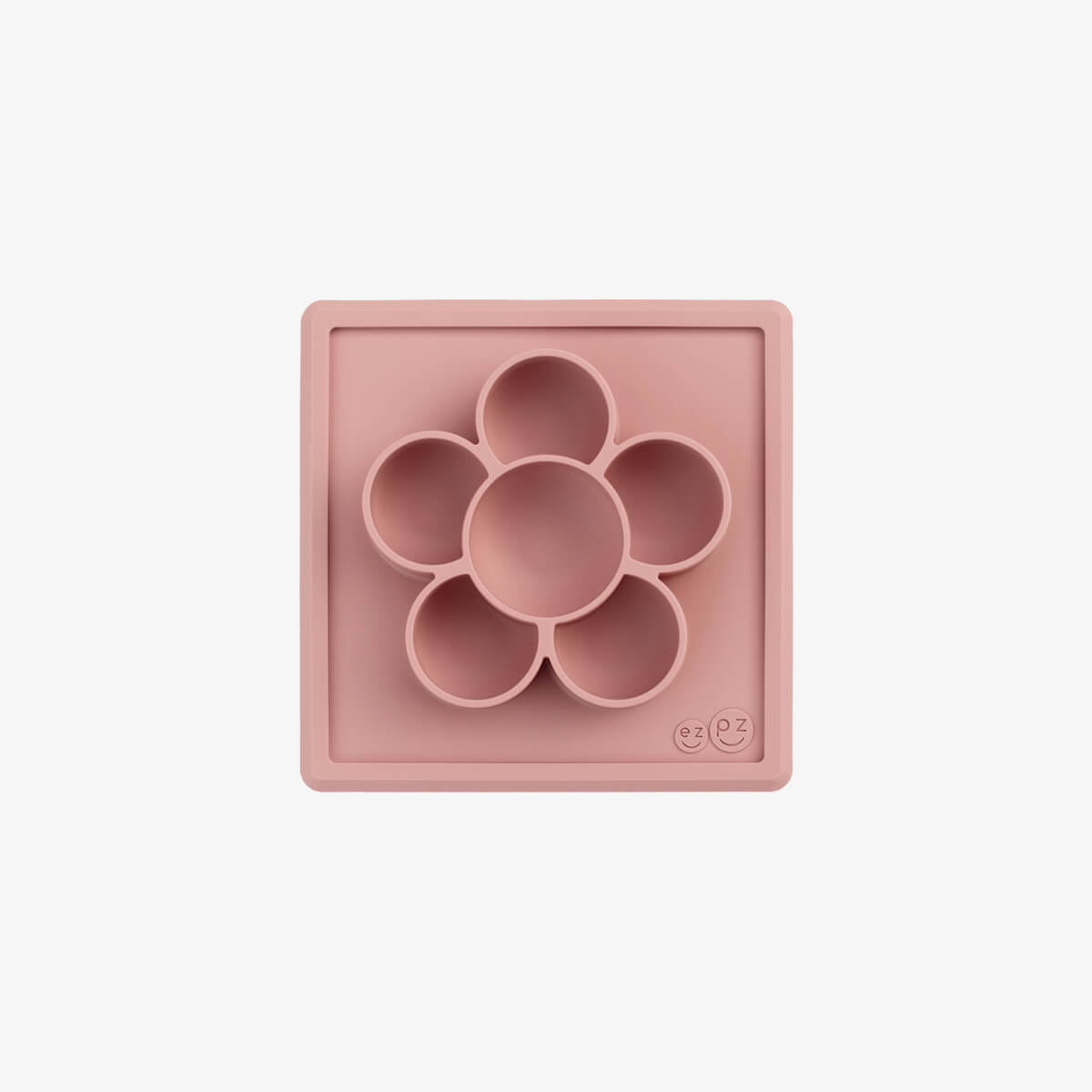The Mini Play Mat in Blush by ezpz / Modern Silicone Craft Plate that Suctions to the Table