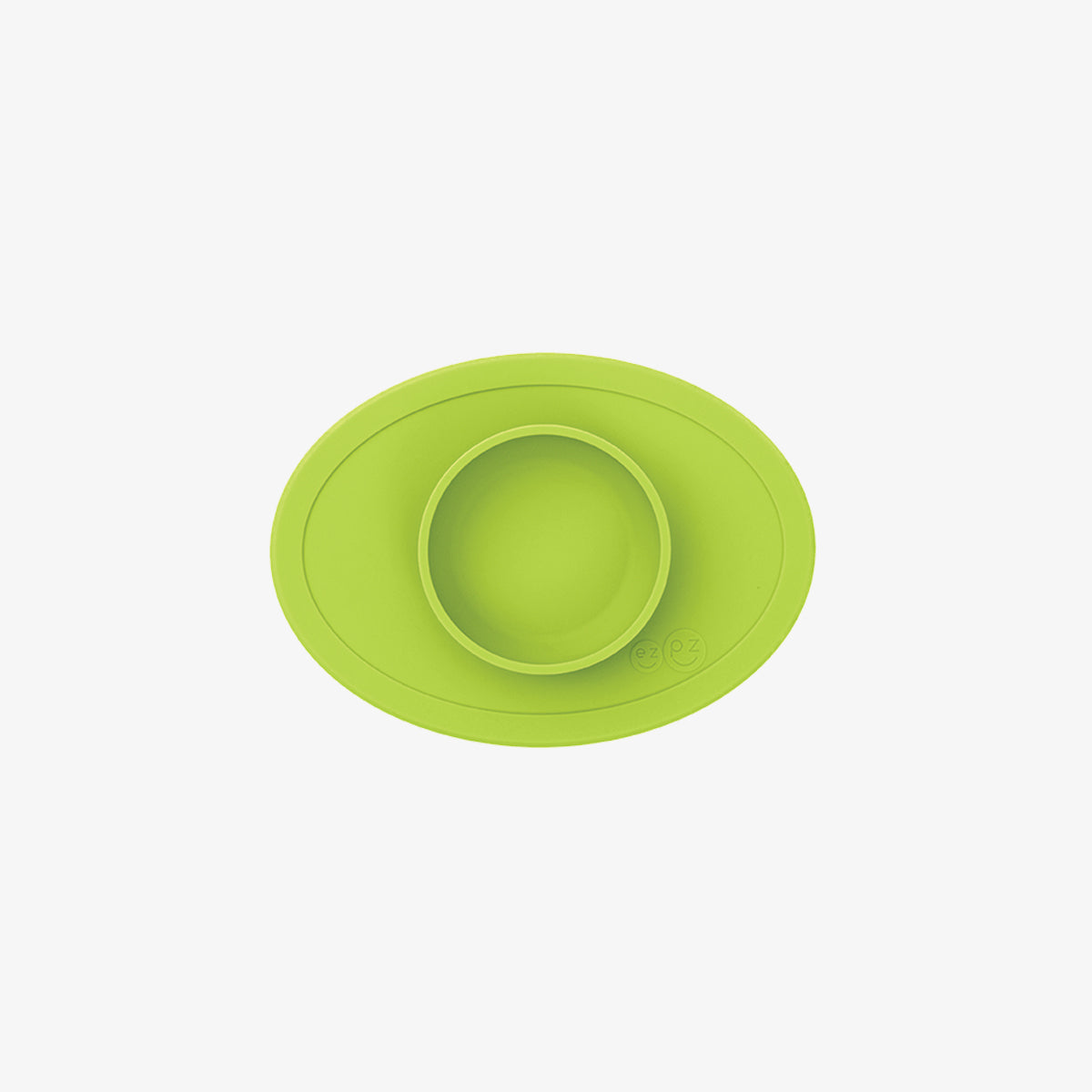 The Tiny Bowl in Lime by ezpz / Silicone Bowl for Babies that Fits on High Chairs