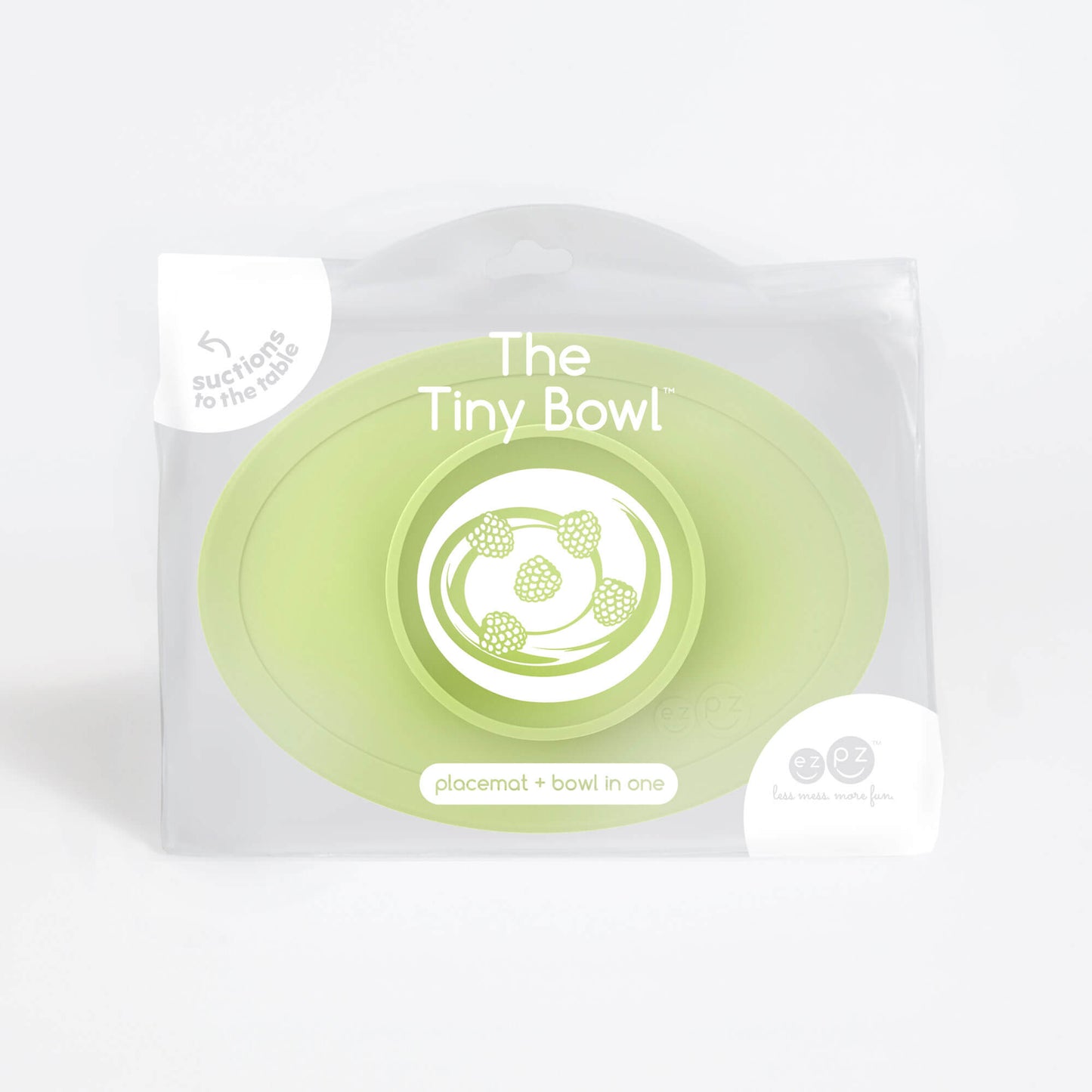 The Tiny Bowl in Lime by ezpz / Silicone Bowl for Babies that Fits on High Chairs