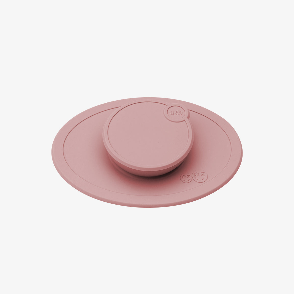 Tiny Bowl Lid in Blush / Storage Lids for the Tiny Bowl by ezpz / Silicone Lid for Baby Bowl