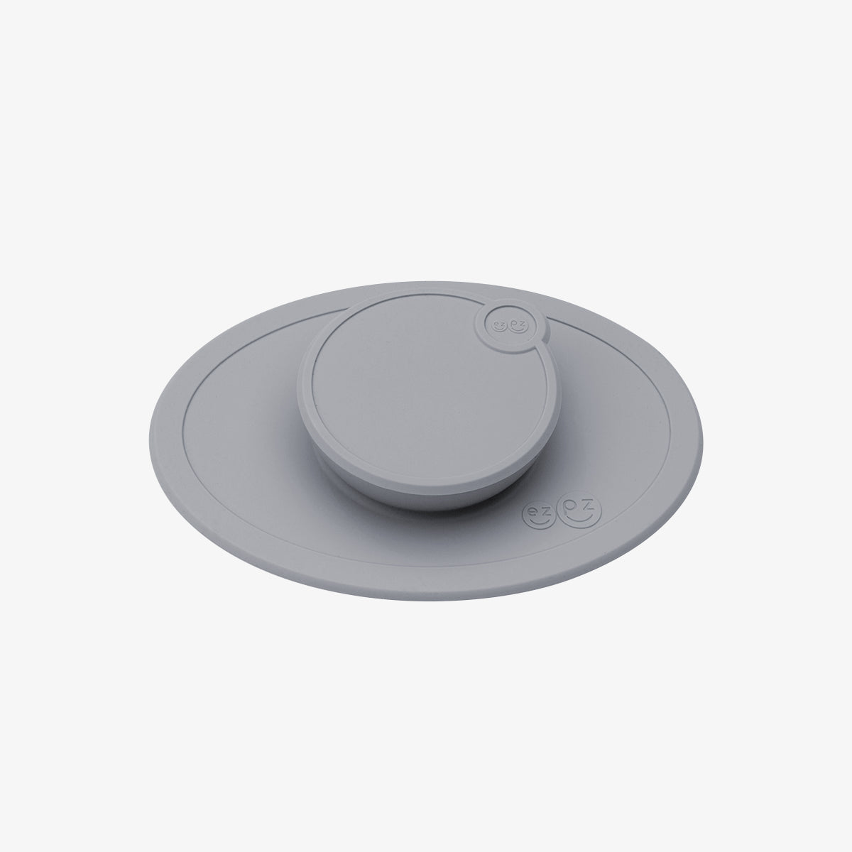 Tiny Bowl Lid in Gray / Storage Lids for the Tiny Bowl by ezpz / Silicone Lid for Baby Bowl