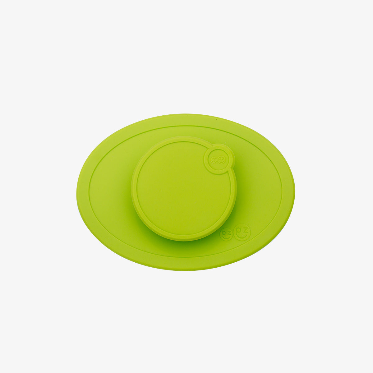Tiny Bowl Lid in Lime / Storage Lids for the Tiny Bowl by ezpz / Silicone Lid for Baby Bowl