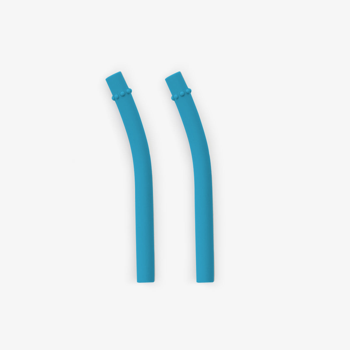 Mini Straws in Blue / Silicone Straw Replacement Pack for the ezpz Mini Cup & Straw System