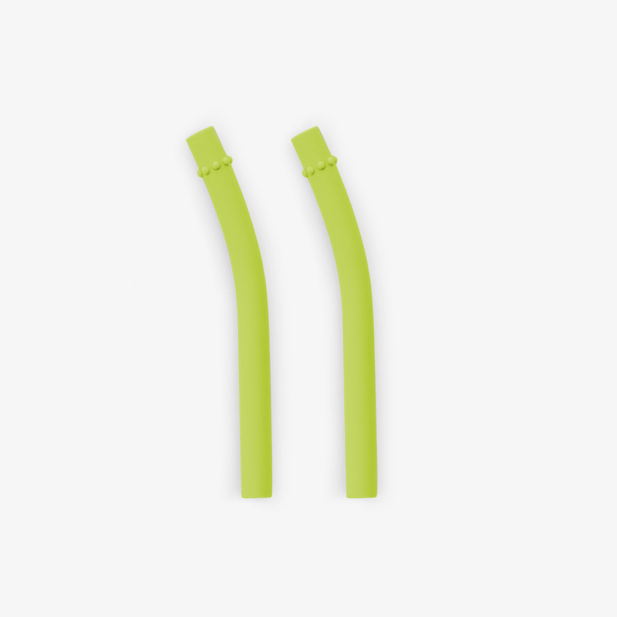 Mini Straws in Lime / Silicone Straw Replacement Pack for the ezpz Mini Cup & Straw System