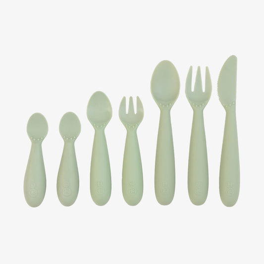 Baby Led Weaning First Food Set - Plate, Cup and Spoons by EzPz